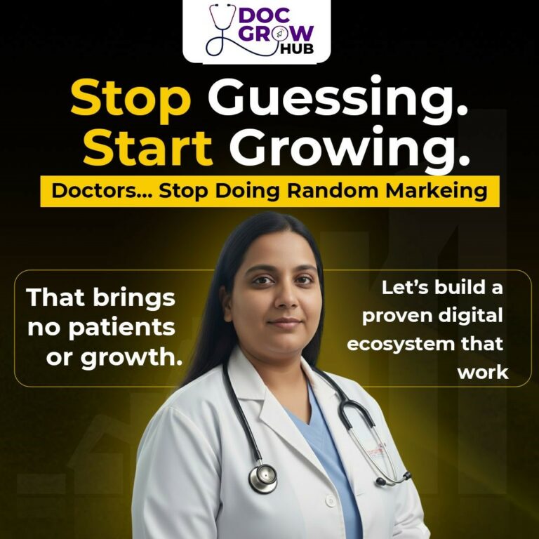 DocGrowHub: A Doctor-Led Growth Consultancy Helping Doctors Build Authority, Visibility, and Sustainable Practice Growth