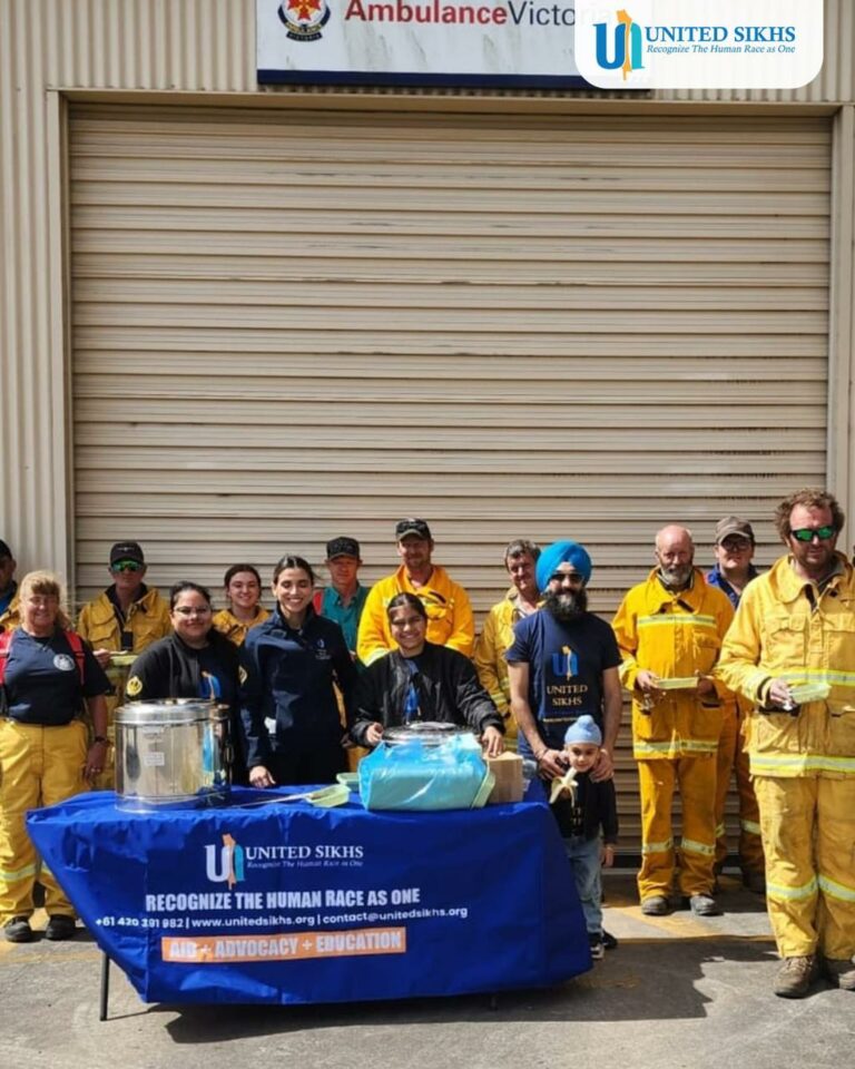 UNITED SIKHS Australia Responds to Victoria Bushfires Crisis