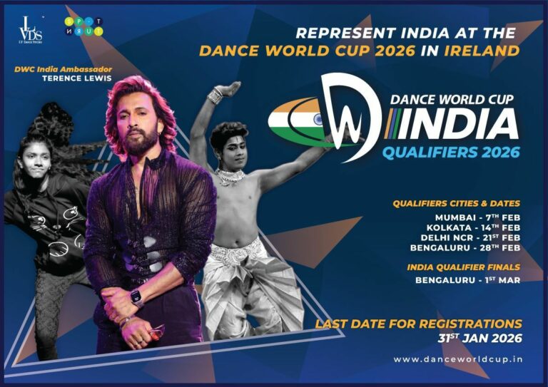 The “Dance World Cup” Returns: India Begins Hunt for Team 2026 to Compete in Dublin
