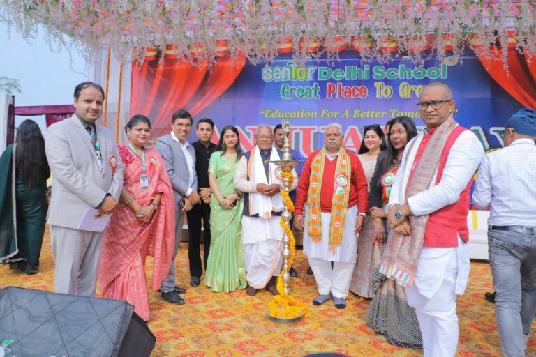 Senior Delhi School Annual Function Celebrated with Grandeur