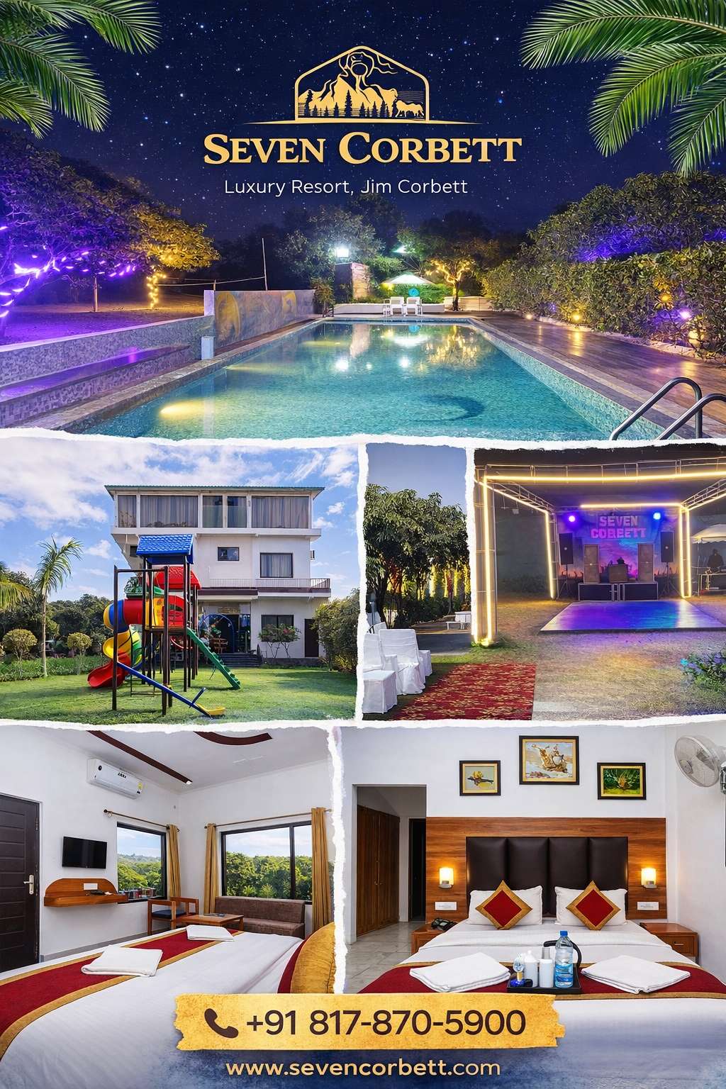 Seven Corbett Resort Opens the Group & Corporate Bookings in Jim Corbett