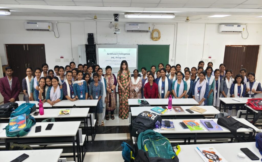 Asrava Foundation is building a future-ready generation by empowering 1,100 women students in Odisha with Artificial Intelligence skill development training