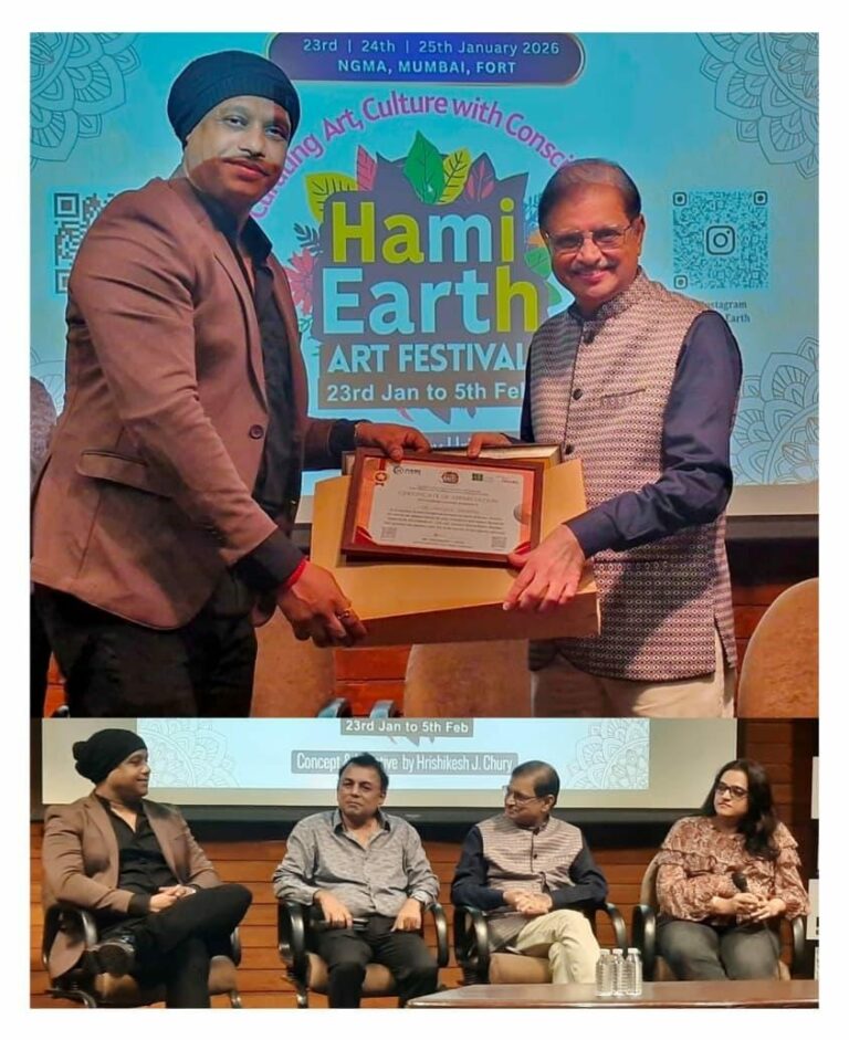 Sanjay Tandon Highlights Artists’ Rights at Hami Earth Art Festival Panel