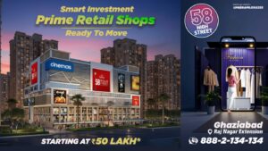 Invest in High-Growth Commercial Project in Raj Nagar Extension – Charms 58 High Street, Ghaziabad