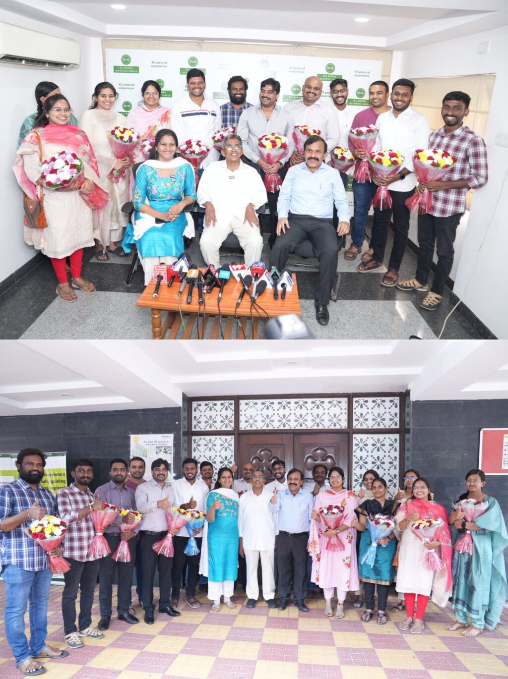 RC Reddy IAS Study Circle Celebrates APPSC Group-1 Success at Grand Success Meet