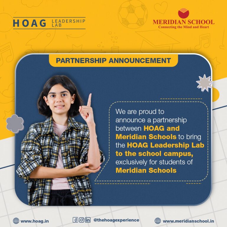 Meridian Schools Hyderabad Partners with HOAG to Launch Leadership Lab