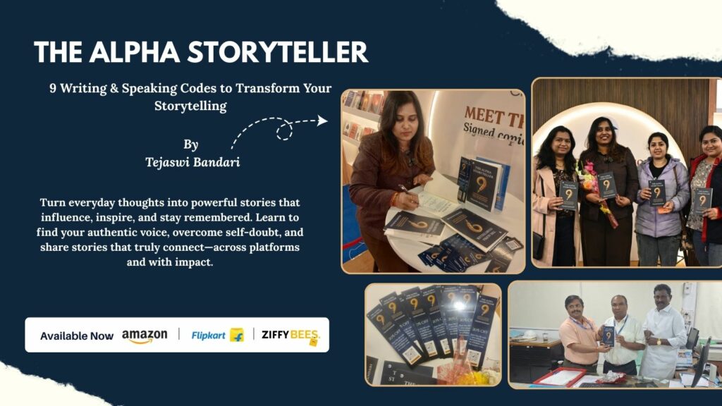 Tejaswi Bandari Unveils The Alpha Storyteller, a Practical Guide to Transform Writing and Speaking