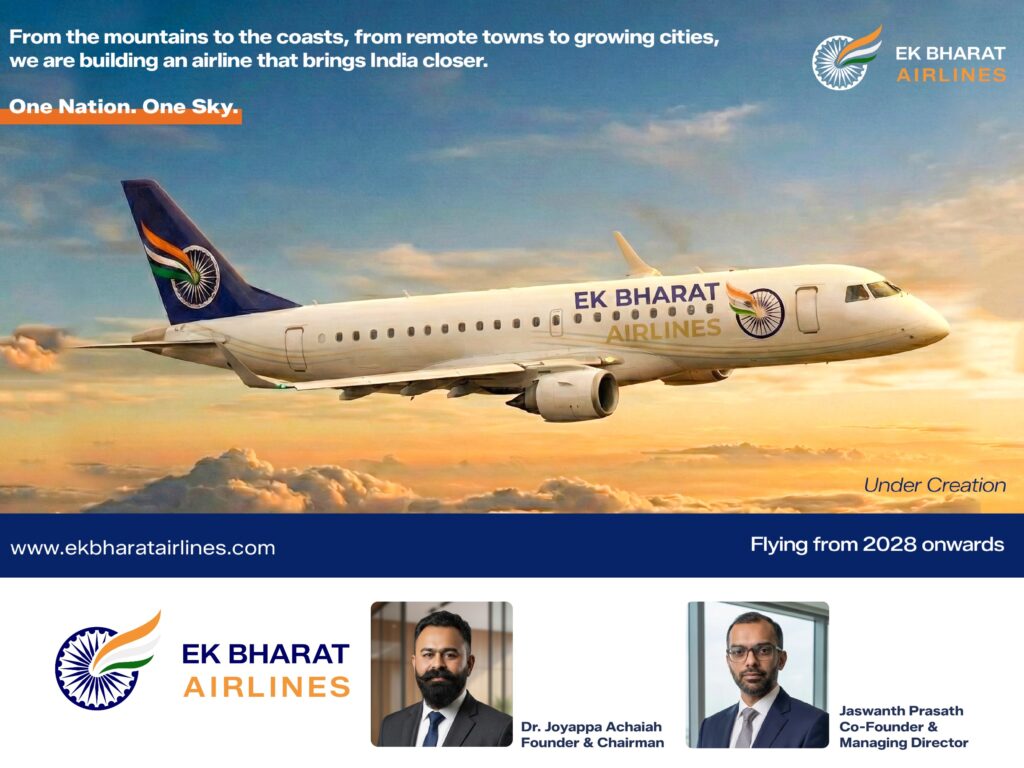 From Small Towns to the Sky: Ek Bharat Airlines Set to Soar in 2028