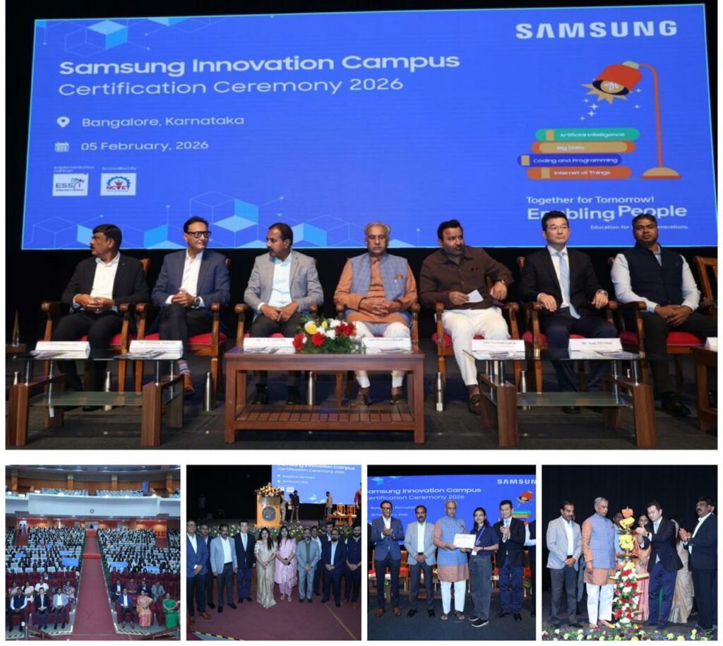 Samsung Innovation Campus Certifies 2,000 Youth in Karnataka, Strengthening Future-Ready Tech Talent