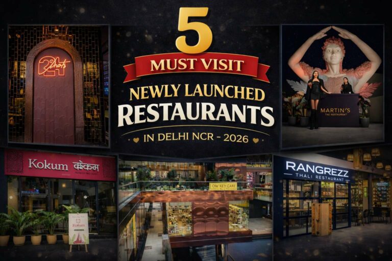 5 Must Visit Newly Launched Restaurants in Delhi NCR – 2026”