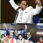 Dr. Er. Rtn. Rajainderr Jaina entered the hall of old aged home Senior Citizens while enchanting a beautiful song ‘O Mehbooba tere dil ke pass hi hai