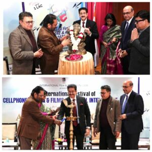 19th International Festival of Cellphone Cinema Opens with Global Grandeur at Marwah Studios