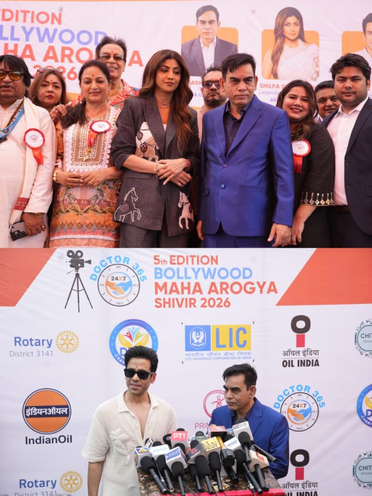 Doctor 365 & R.K. HIV AIDS Research and Care centre organized 5th Bollywood Maha Arogya shivir attend Shilpa Shetty, Chairman Dr Dharmendra Kumar Etc.