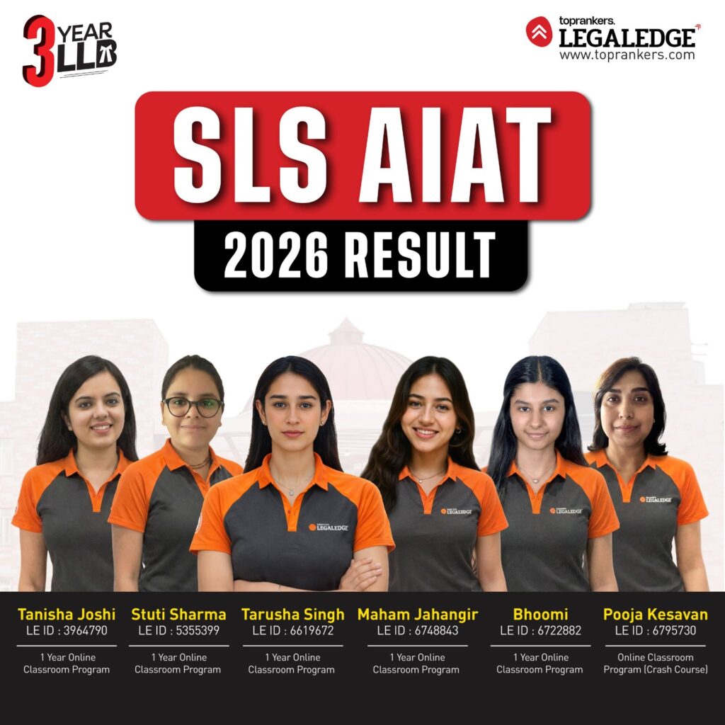 LegalEdge expands beyond 5-year category, delivers strong outcomes in 3-Year LL.B segment with SLS AIAT 2026