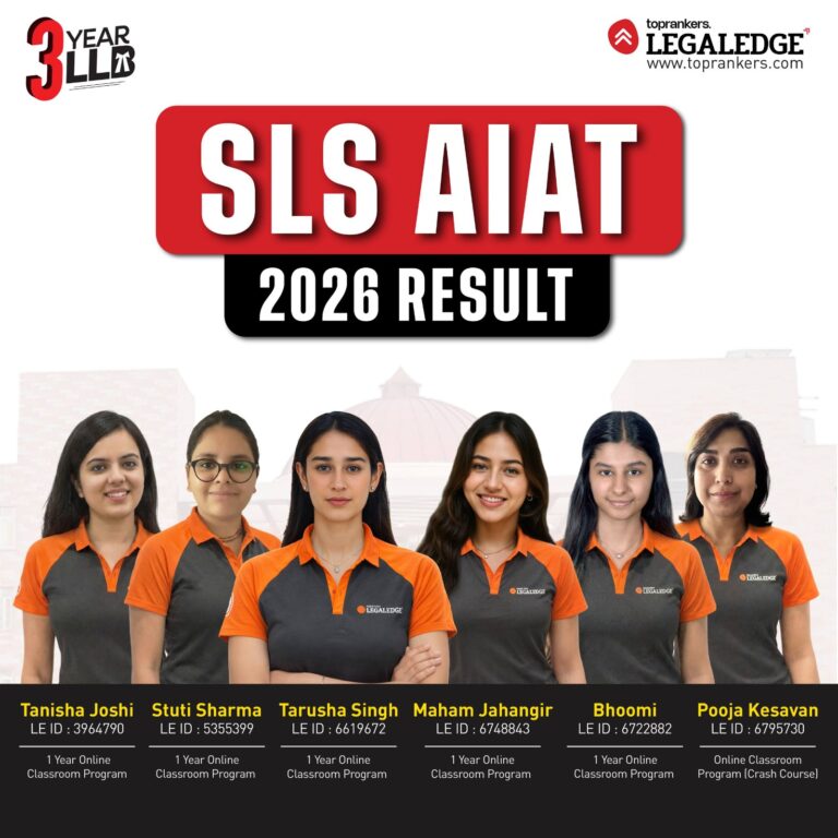 LegalEdge expands beyond 5-year category, delivers strong outcomes in 3-Year LL.B segment with SLS AIAT 2026