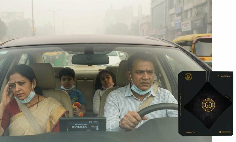 As Urban Air Pollution Reaches Alarming Levels, GOODAIR Introduces 24/7 In-Car Protection Against Toxic Gases