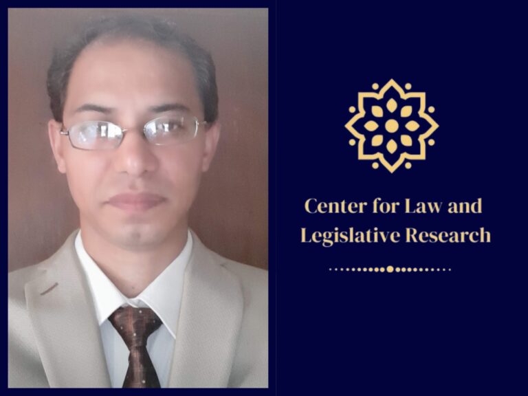Amrit Singh Sinchury Strengthens Evidence-Based Policymaking Through Centre for Law and Legislative Research
