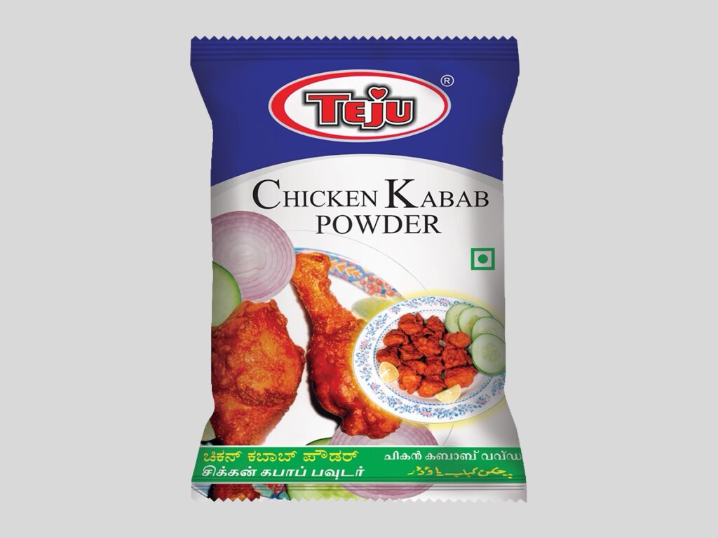 TEJU Kabab Masala: Karnataka’s No.1 Choice for Ready-Mix Chicken Kabab Powder Since 1997