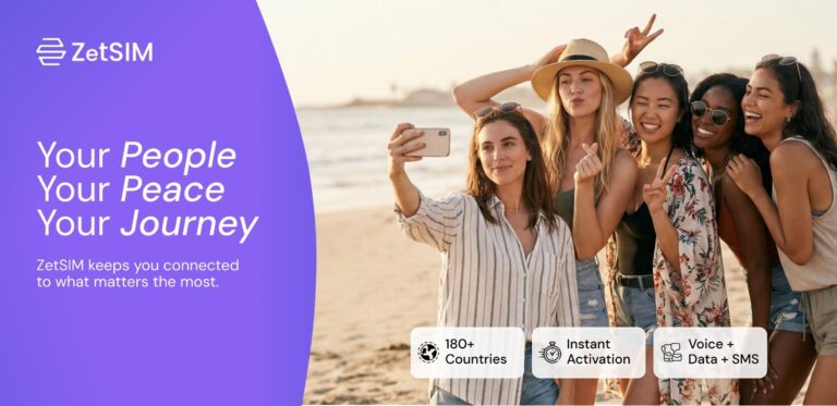 ZetSIM eSIM Card for International Travel