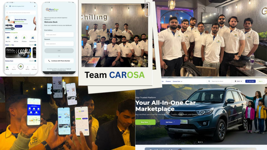 Carosa Launches Web & Mobile App, Expands Pre-Owned Car Ecosystem with MotoRepo, Carosa Care & Gaadi ki Gup-Shup
