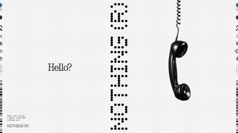 London-based technology company Nothing has announced today that Phone (4a) series will be launching on Thursday 5 March at 10:30 GMT.