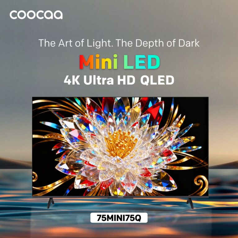 Coocaa Teases Its Biggest Screen Yet — First-Ever 75-inch MINI LED Google TV Set to Debut Soon
