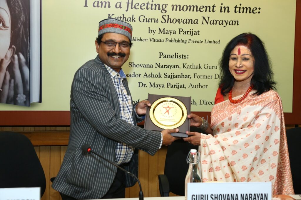 India Habitat Centre Hosts Samlapa Dialogue on the Life and Legacy of Kathak Maestro Shovana Narayan