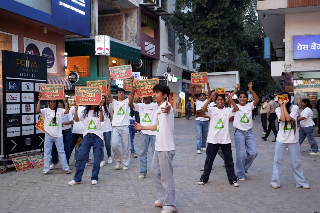 When Investor Safety Meets Street Culture: NSDL Activation Draws Attention in Delhi