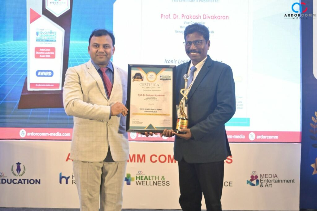 Prof. Dr. Prakash Divakaran Honoured with ‘Iconic Leadership in Higher Education – 2026’