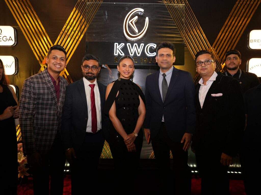 KWC Luxurio Celebrates Anniversary in Indore with Rakul Preet Singh, Showcasing a Legacy of Luxury