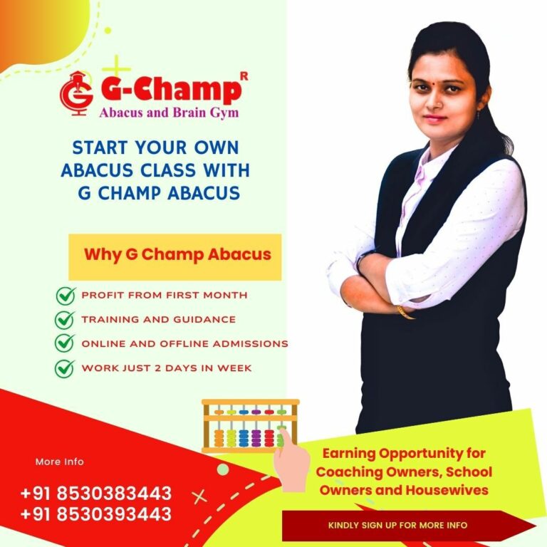 How G-Champ Abacus Made Thousands of Teachers Atmanirbhar & Shaped 2 Lakh+ Students Across India