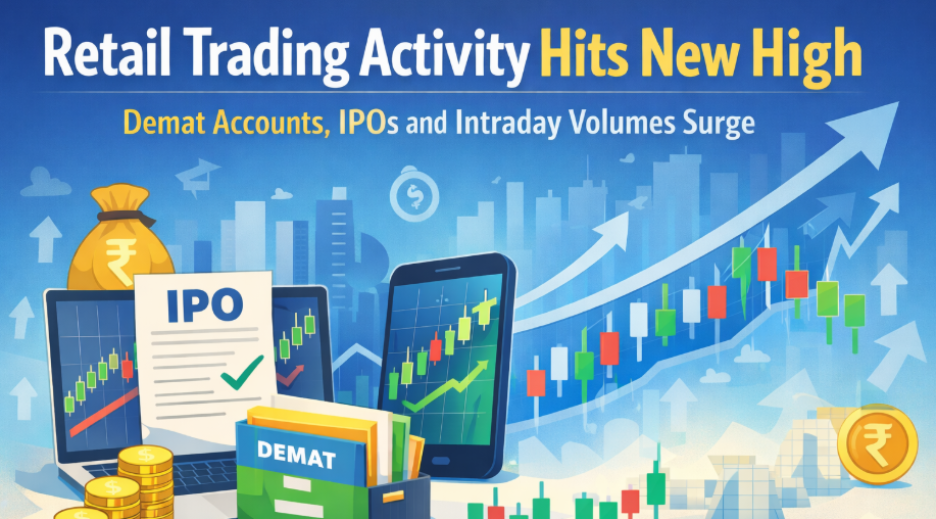 Retail Trading Activity Hits New High as Demat Accounts, IPOs and Intraday Volumes Surge