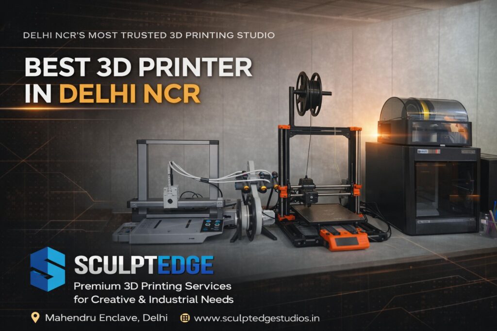 Best 3D Printer in Delhi – Premium 3D Printing Services for Creative & Industrial Needs