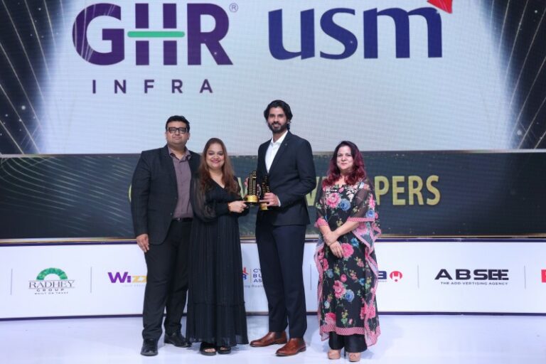 GHR Trivana Wins Realty+ “Developer of the Year – Villa” Award for GHR USM Developers