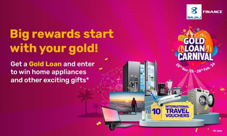 Key Factors Influencing Gold Loan Interest Rates in 2026Discover how the Bajaj Finserv Gold Loan Carnival delivers instant funds, competitive gold loan interest rate, multiple repayment options, and rewards.