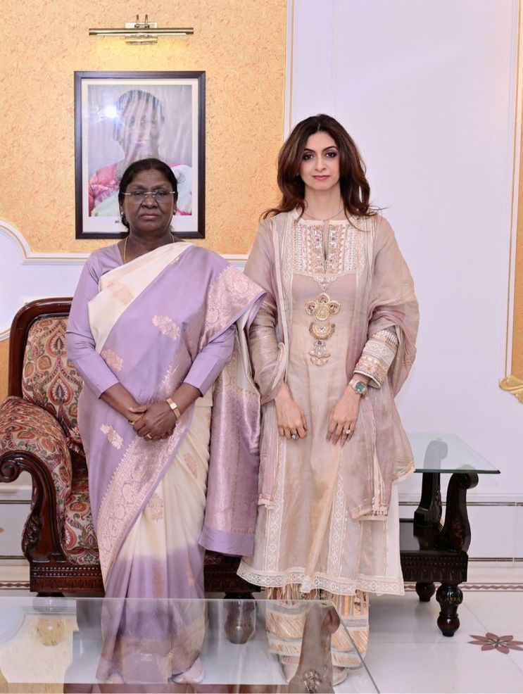 Hon’ble President Droupadi Murmu Recognises MZM Care’s Social Impact; A Proud Milestone for Suzanne Memon