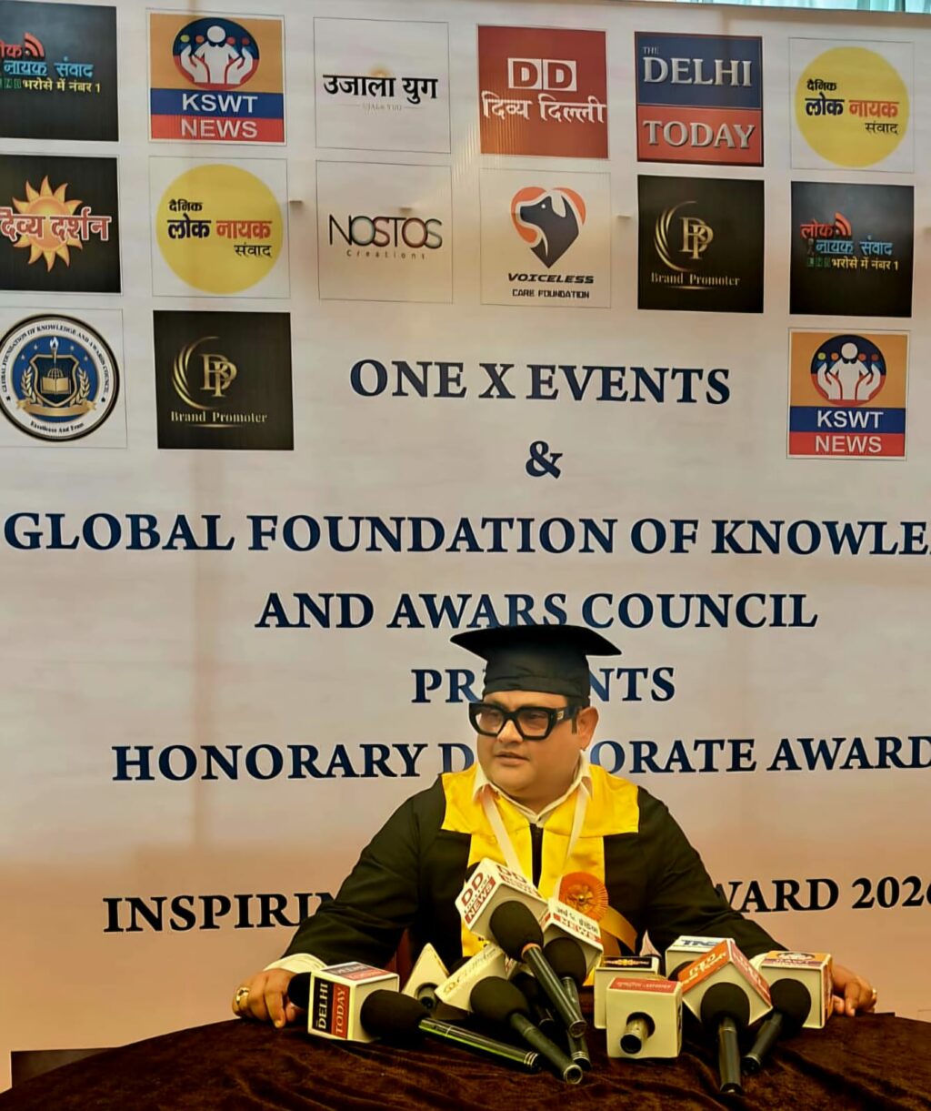 Ritz Kumar Batabyal Awarded Honorary Doctorate in Marketing by Cedarbrook University