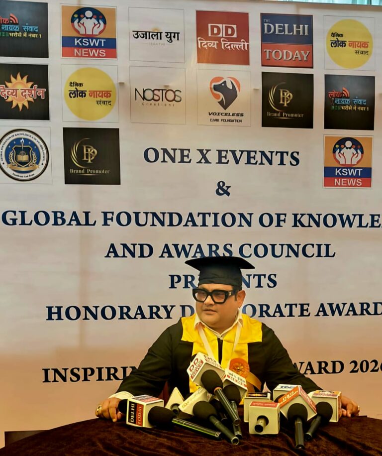 Ritz Kumar Batabyal Awarded Honorary Doctorate in Marketing by Cedarbrook University