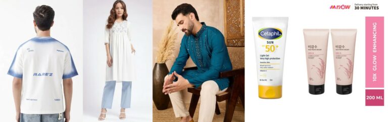From Colour Play to After-Party Style, Holi looks from Myntra’s M-Now that keep up with every plan