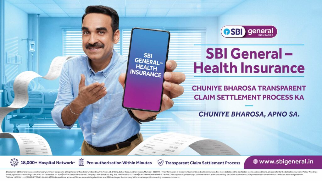 SBI General Insurance launches an integrated brand campaign with Pankaj Tripathi as its Brand Ambassador