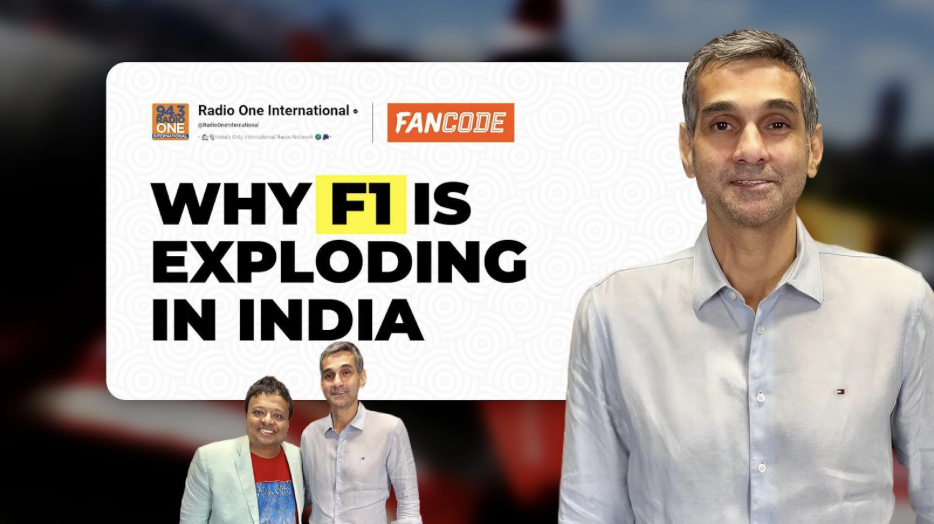 From Niche to Mainstream: Formula 1’s Growing Fan Culture in India Fuels FanCode’s Rapid Growth