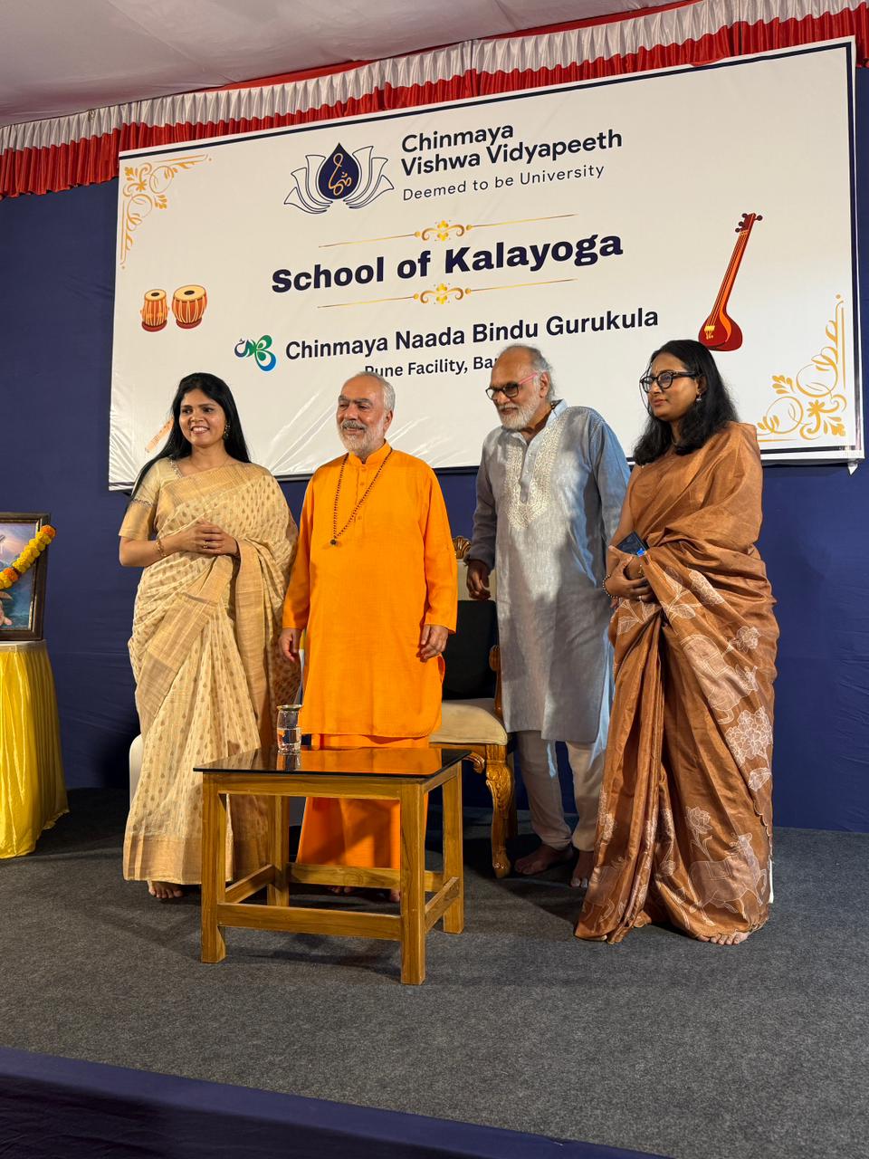 Chinmaya Vishwa Vidyapeeth launches School of Kalayoga – a music school in Baner, Pune