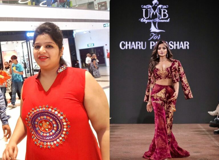 Priya Munjal’s Epic Weight Loss Journey: From 104kg to Global Runway Star at Paris and Milan Fashion Weeks with Charu Parashar and UMB Pageants