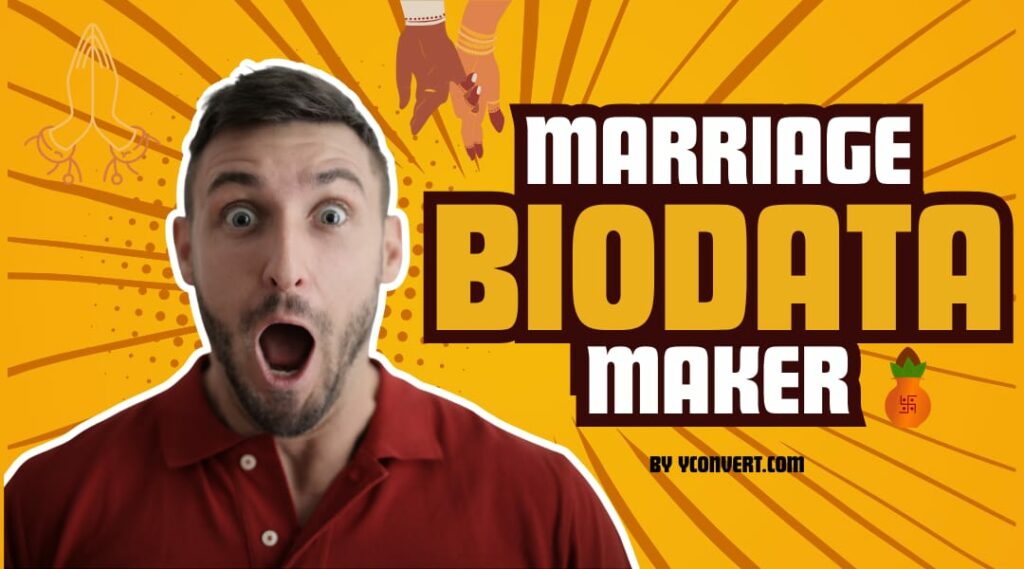 YConvert Expands Its Online Utility Suite with Marriage Biodata Maker and Tervi vidhi Invitation Maker for Indian Families