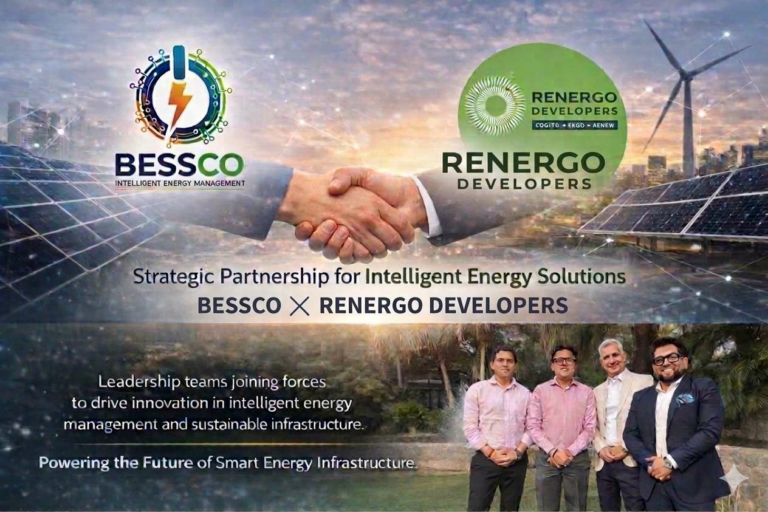 Bessco Power, Renergo Developers Announce JV to Develop 1,000 MW Renewable Energy Projects Across India and Nepal
