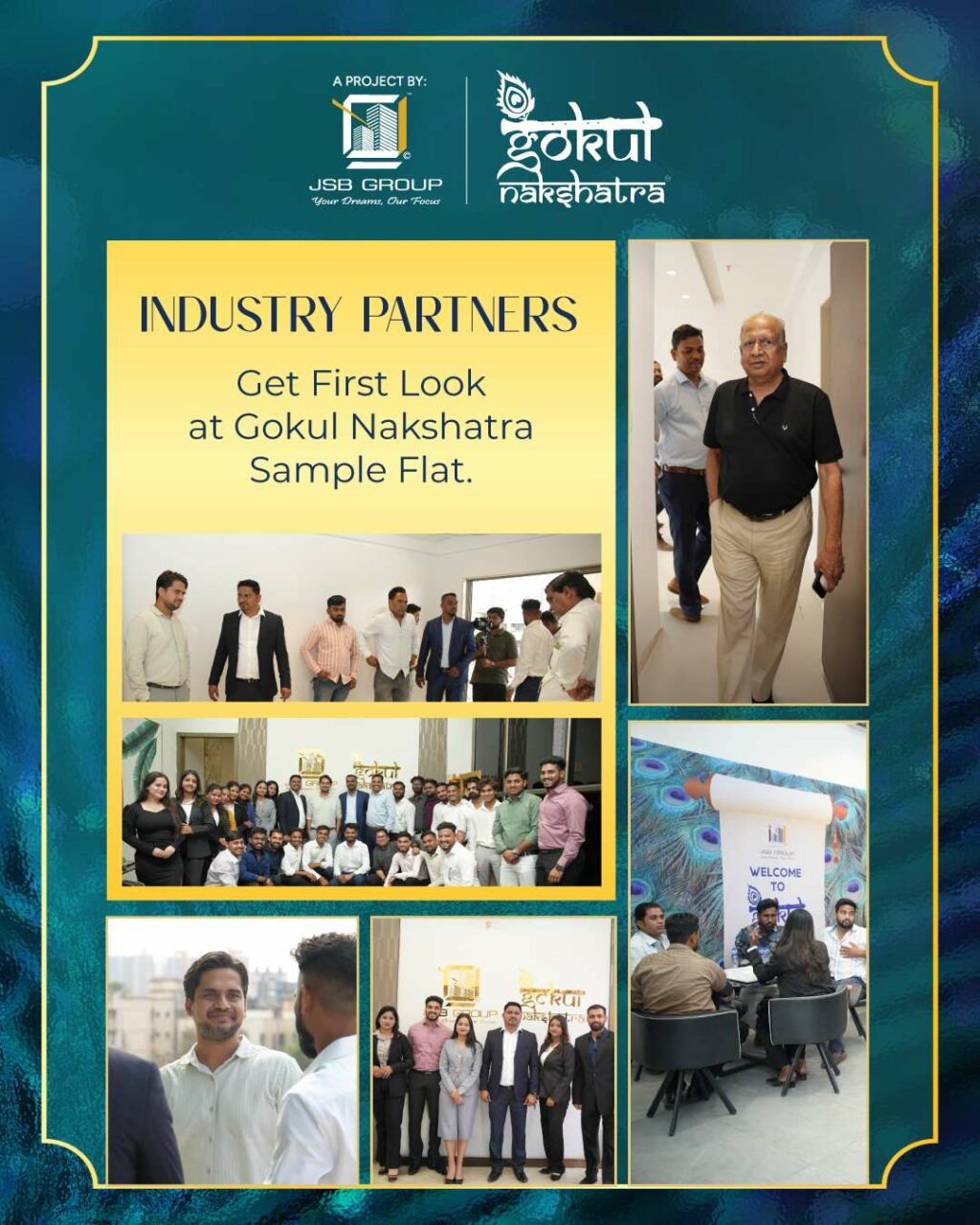 JSB HOMEMAKERS UNVEILS SAMPLE FLAT AT GOKUL NAKSHATRA IN VIRAR WEST