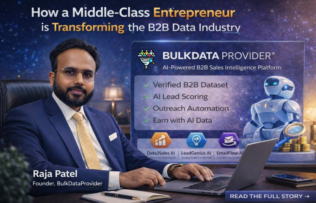 BulkDataProvider Launches AI-Powered B2B Sales Intelligence Platform as an Alternative to Global Data Providers