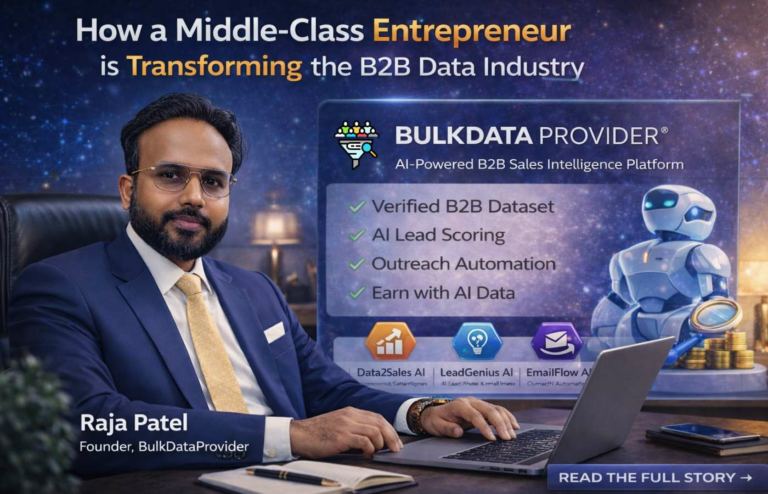 BulkDataProvider Launches AI-Powered B2B Sales Intelligence Platform as an Alternative to Global Data Providers