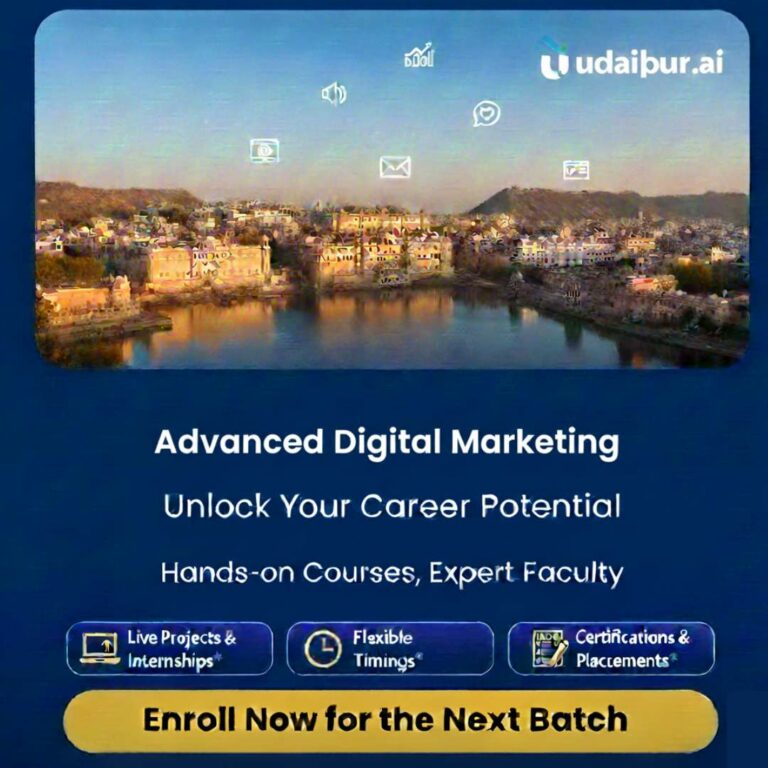How Udaipur.ai Is Shaping the Future of Digital Marketing Education in Udaipur