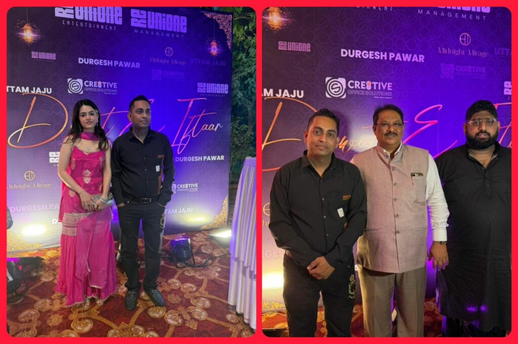 Grand Dawat-E-Iftaar Hosted by Durgesh Pawar, Uttam Jaju and Organised by Hamza Shaikh of Re Unione Entertainment at Celebration Club,